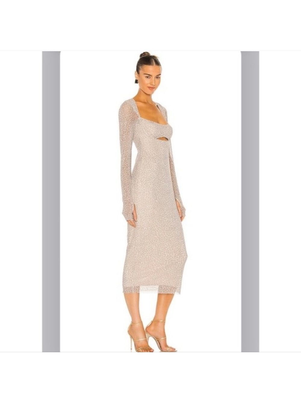 NEW Kellen Dress in Femme Leopard AFRM Size Small